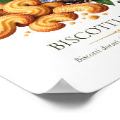 Biscotti Esse – Italiaans vintage dessert Poster (Hoek)