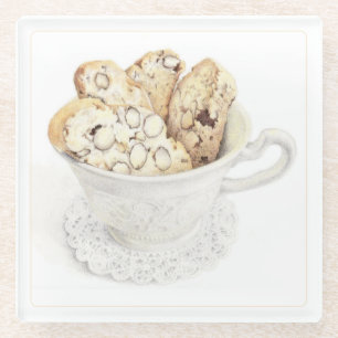 BISCOTTI Glas Onderzetter voor Drankjes