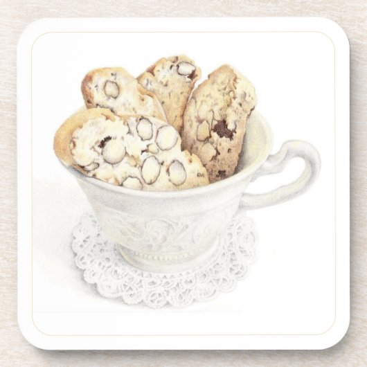 BISCOTTI Harde Plastic Onderzetters (Voorkant)