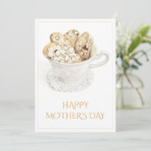 BISCOTTI Moederdag 5x7 vlakke kaart (Staand voorkant)