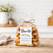Biscotti op maat gemaakte label BIS001tr Wijn Etiket