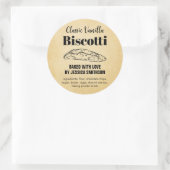 Biscotti op maat gemaakte label BIS003brd (Tas)