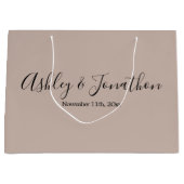 Biscotti Personal Wedding Large Gift Bag Groot Cadeauzakje