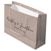 Biscotti Personal Wedding Large Gift Bag Groot Cadeauzakje (Voorkant Gekanteld)