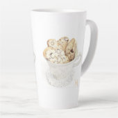 BISCOTTI Tall Latte Mok + Initiaal (Rechterhoek)