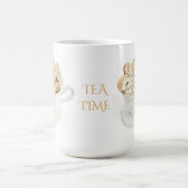 BISCOTTI "TEA TIME" Witte Hoge Mok (Center)