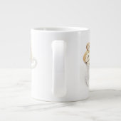 BISCOTTI "THEETIJD" Grote Witte Mok (Achterkant)