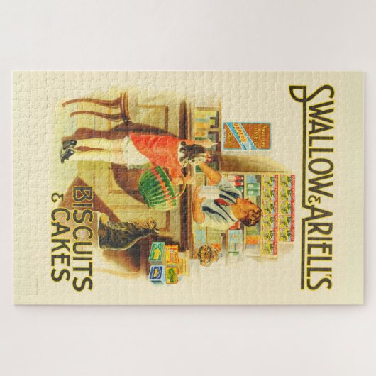  Biscuit Adverteren Poster Legpuzzel (Horizontaal)