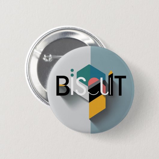 Biscuit Badge Ronde Button 5,7 Cm (Voorkant /achterkant)