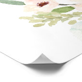 Biscuit Bar-succulenteken Poster (Hoek)