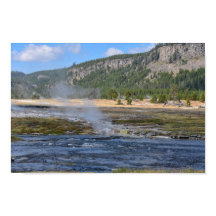 Biscuit Basin-afvoer, Yellowstone National Park