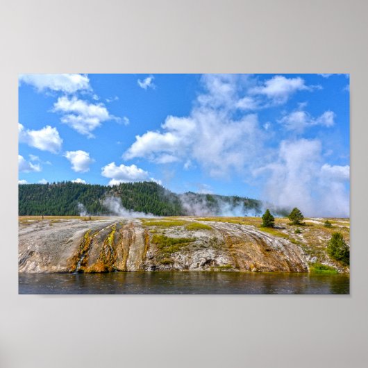 Biscuit Basin, Yellowstone National Park Poster (Voorkant)