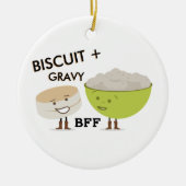 Biscuit + Best Friends Funny Ornament (Voorkant)