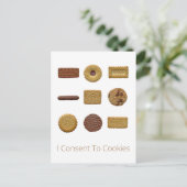 Biscuit Briefkaart (Staand voorkant)