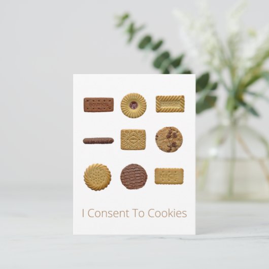 Biscuit Briefkaart (Staand voorkant)