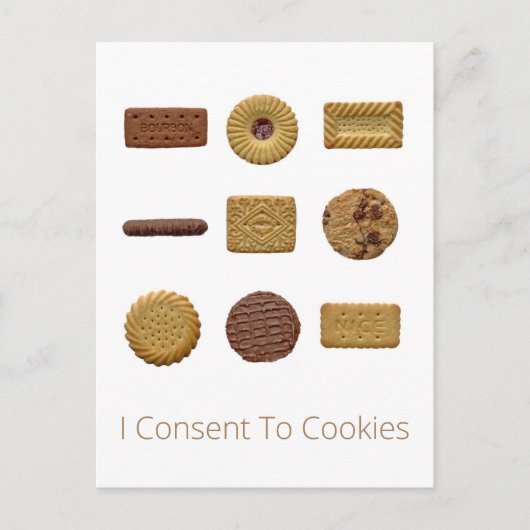 Biscuit Briefkaart (Voorkant)