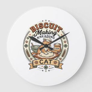 Biscuit Maken Kneten Kat Biscuit Maken Kneten Grote Klok