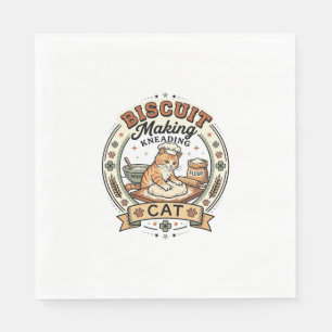 Biscuit Maken Kneten Kat Biscuit Maken Kneten Servet