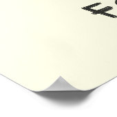 Biscuit Politie Tekening Funny Fancy een Cuppa Slo Poster (Hoek)