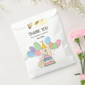 Biscuit Samoyed Verjaardagsfeestje Bedankt Favor B Bedankzakje (Gezegeld)