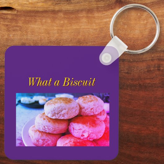 Biscuit Sleutelhanger (Achterkant)