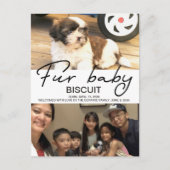 Biscuit - welkom briefkaart (Voorkant)