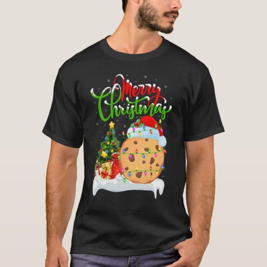 Biscuit   Xmas Decorations Santa Biscuit Christmas T-shirt (Voorkant)