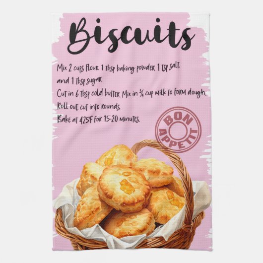 Biscuitrecept Theedoek (Verticaal)