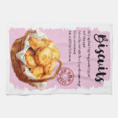 Biscuits bakrecept theedoek (Horizontaal)