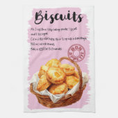 Biscuits bakrecept theedoek (Verticaal)