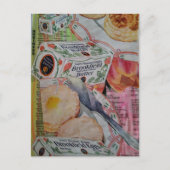 biscuits boter eieren Collage  Briefkaart (Voorkant)