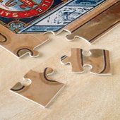 Biscuits Champagne-Lefèvre-Utile – Alphonse Mucha Legpuzzel (Zijkant)