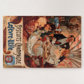 Biscuits Champagne-Lefèvre-Utile – Alphonse Mucha Legpuzzel (Horizontaal)