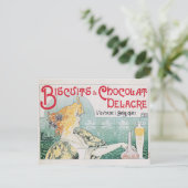 Biscuits Chocolate  Food and Art Briefkaart (Staand voorkant)