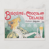 Biscuits Chocolate Food and Art Briefkaart (Voorkant)
