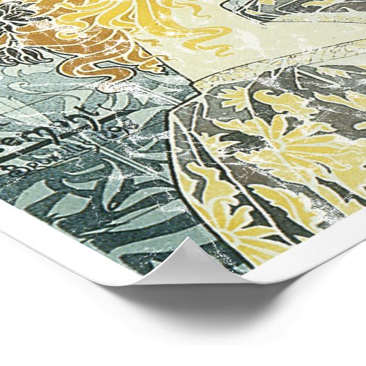 Biscuits en chocolade-delacre - in nood poster (Hoek)