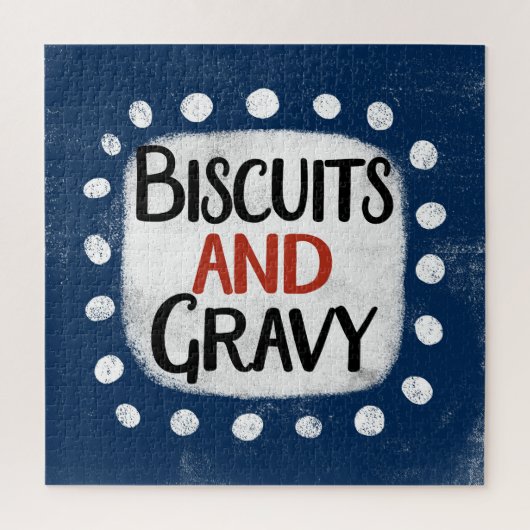 Biscuits en jigsaw puzzel (Verticaal)