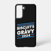 Biscuits en jus 2024 presidentsverkiezingen samsung galaxy hoesje (Achterkant)