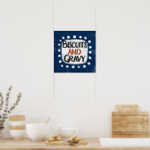Biscuits En Saus Poster Muurkunst (Keuken)