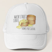 Biscuits en sauskorrelige Chef Diner Restaurant Trucker Pet (Voorkant)