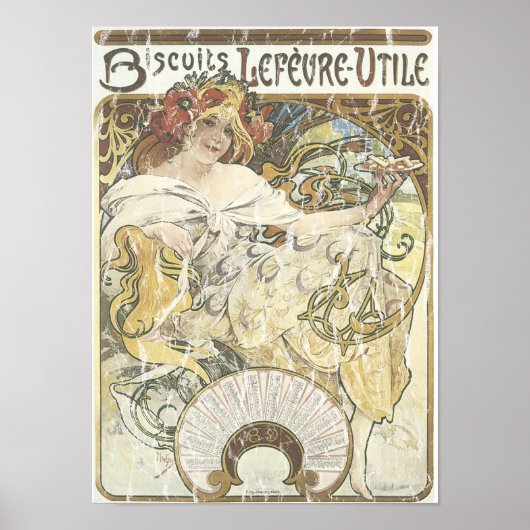 Biscuits Lefeure-Utile - nood Poster (Voorkant)