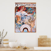 Biscuits Lefèvre-Utile ~ Adverteren Poster (Keuken)