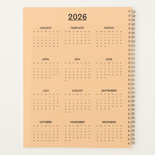 Biscuits Lefevre-Utile by Alphonse Mucha (1896) Planner (Achterkant)