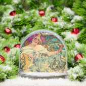 Biscuits Lefevre-Utile by Alphonse Mucha (1896) Sneeuwbol (Kerstmis)