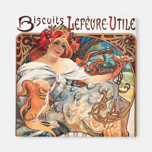 Biscuits Lefevre-Utile, Mucha Magneet