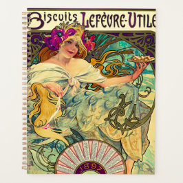 Biscuits Lefevre-Utile van Alphonse Mucha (1896) Planner