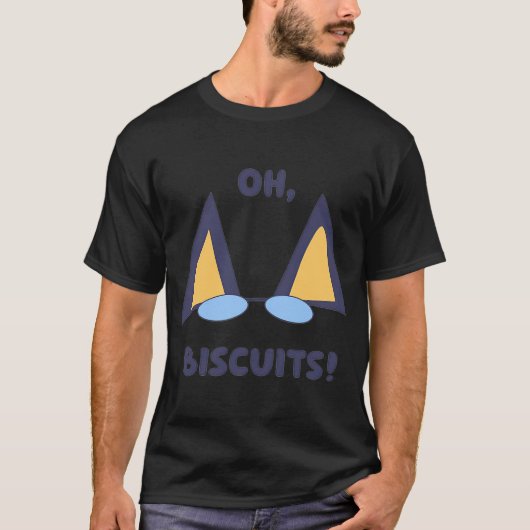 Biscuits moeder vader Cartoon T-shirt (Voorkant)