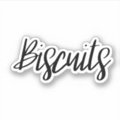 Biscuits Opslag Sticker (Voorkant)