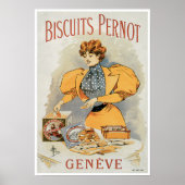 Biscuits Pernot  Food and Art Poster (Voorkant)