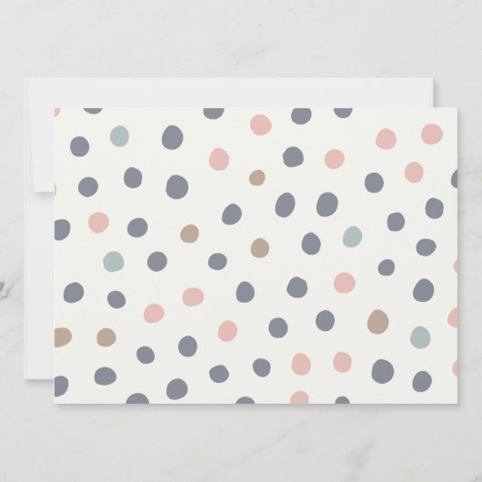 Biscuits & Pup Cakes Dog's Verjaardagsfeest Kaart (Achterkant)